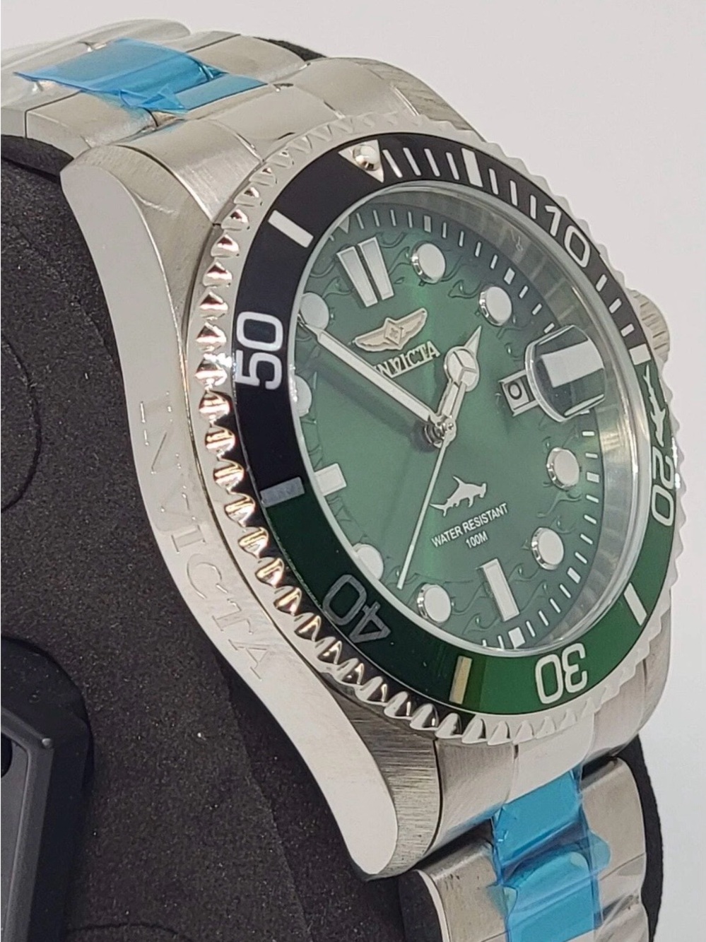 NIB Invicta Green Sunburst Dial Stainless Steel Diver 40mm🔥🔥(D5) - Picture 5 of 9